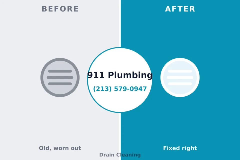 Before and after: plumbing repair Crittenden, KY